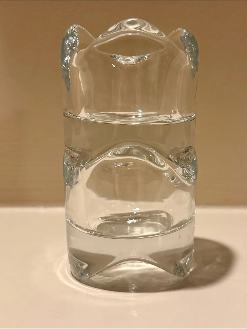 IKEA VÄSNAS Clear Glass Tealight Candle Holders – Set of 2